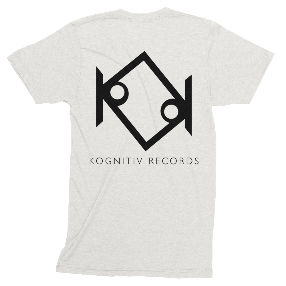 Kognitiv Records Logo Unisex Tri-Blend Short Sleeve Track Shirt