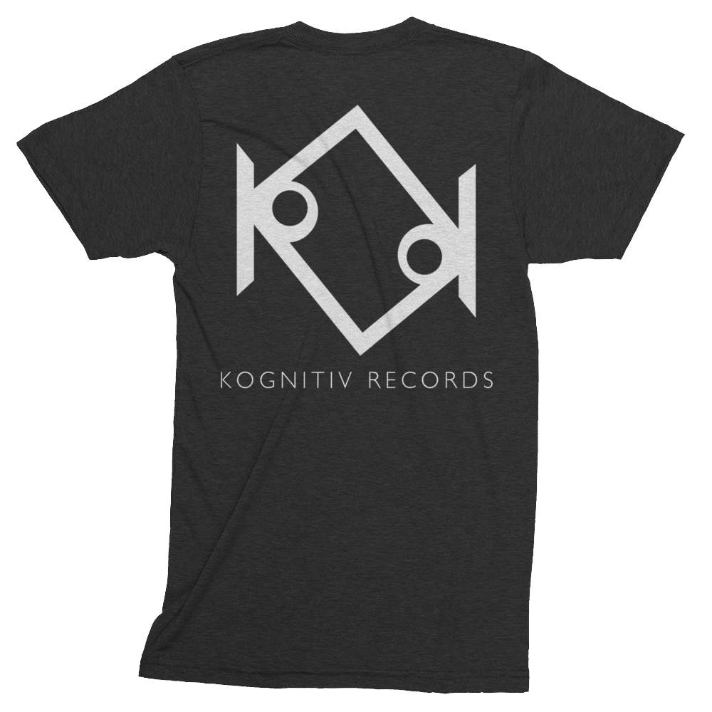 Kognitiv Records Logo Unisex Tri-Blend Short Sleeve Track Shirt