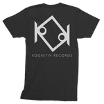 Kognitiv Records Logo Unisex Tri-Blend Short Sleeve Track Shirt