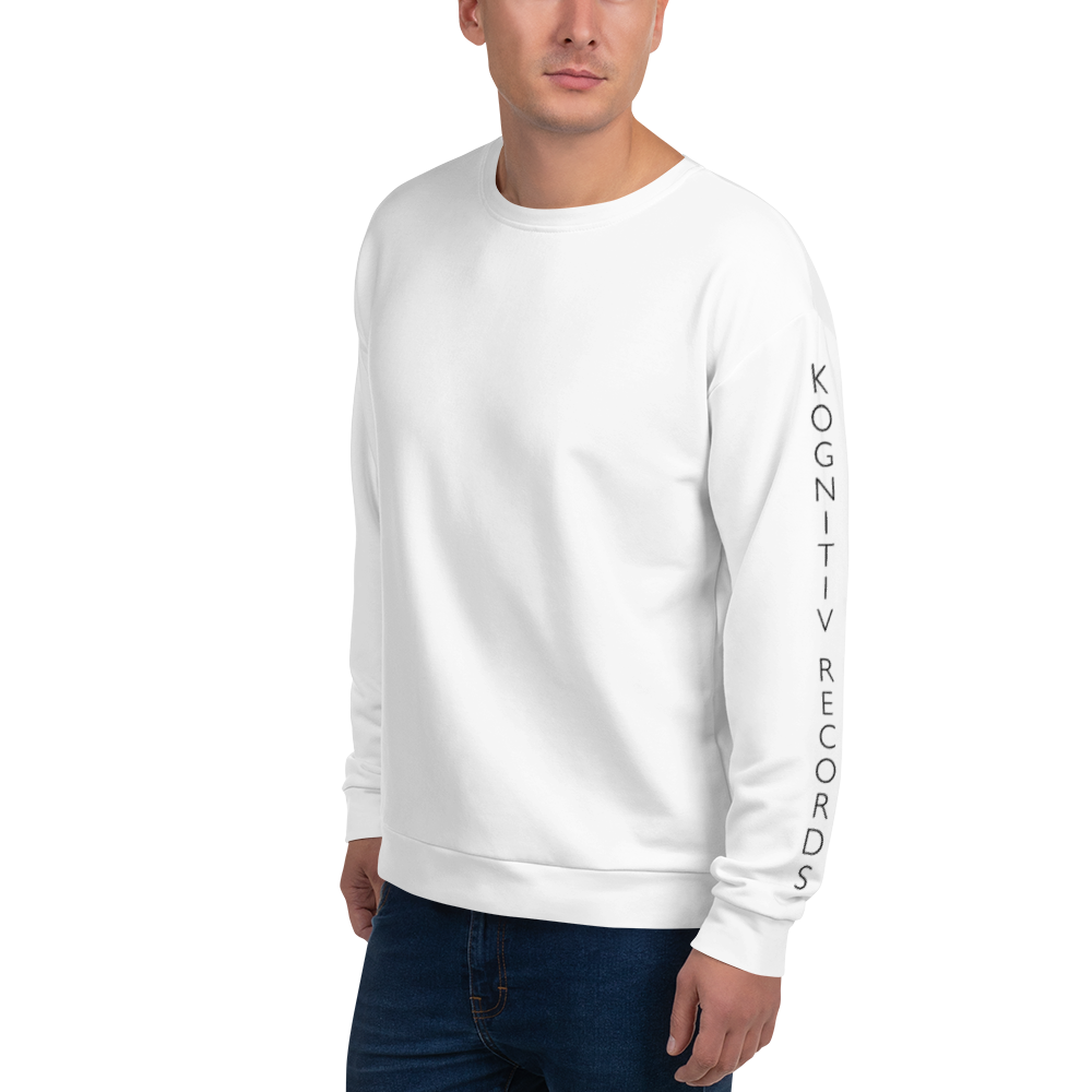 Text Sleeve Unisex Sweatshirt