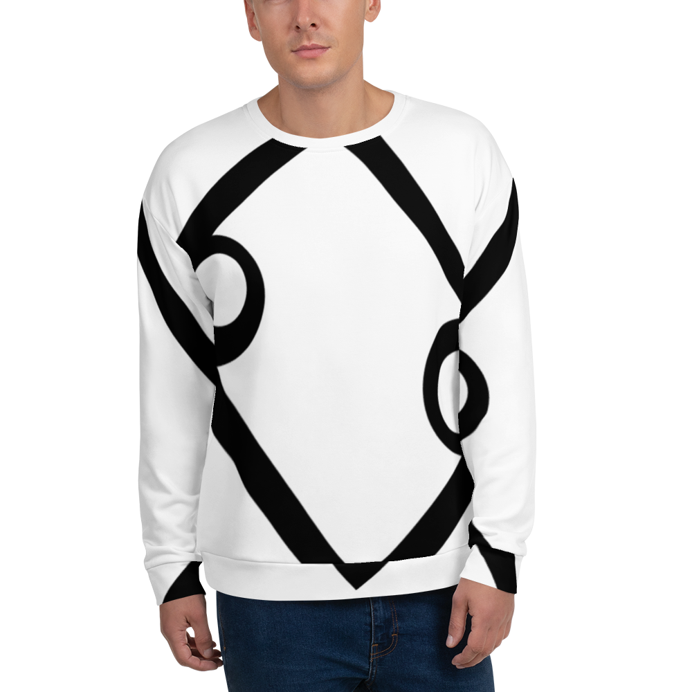 Abstract Unisex Sweatshirt