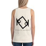 Kognitiv Records Logo Unisex Jersey Tank with Tear Away Label