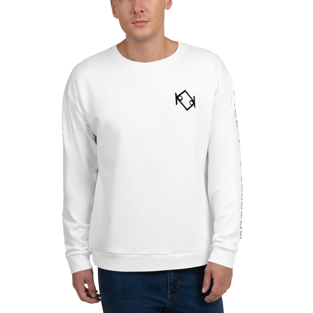 Logo/Text Sleeve Unisex Sweatshirt