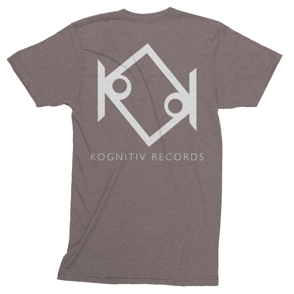 Kognitiv Records Logo Unisex Tri-Blend Short Sleeve Track Shirt