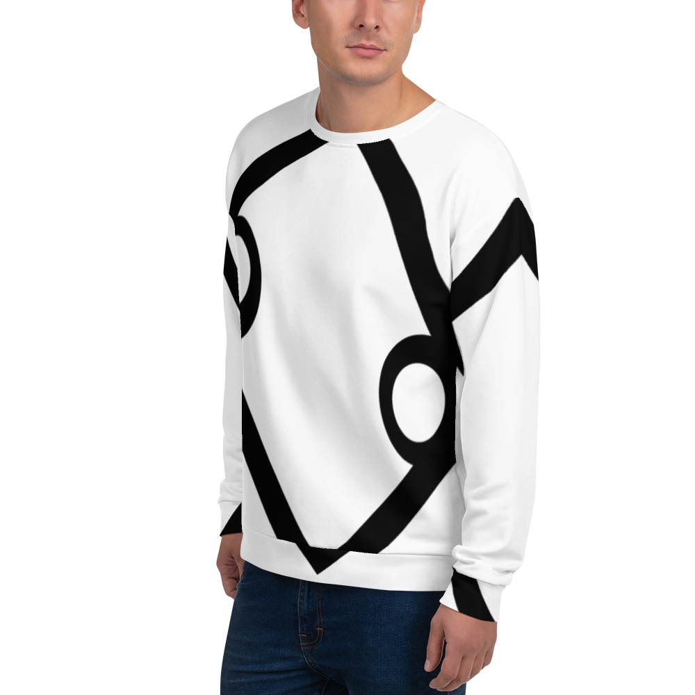 Abstract Unisex Sweatshirt